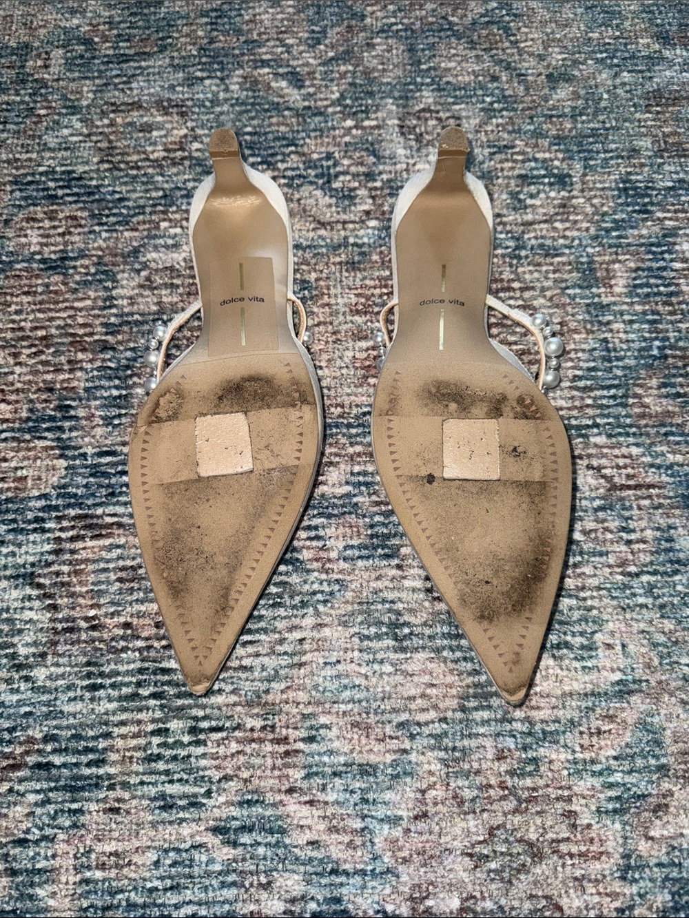 Dolce Vita Kanika Pearl Low Heel wedding shoes - Picture 6 of 6